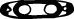 FONOS 81082 Gasket, exhaust pipe